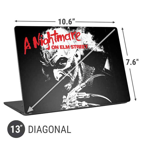 A Nightmare on Elm Street Universal Laptop 13in (10.6 x 7.6in) Skin